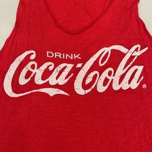 Drink Coca Cola ladies tank top